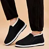 🔥Chaussures en coton antid&eacute;rapantes super chaudes doubl&eacute;es de fausse fourrure pour hommes 【ACHETEZ-EN 2 ET OBTENEZ LA LIVRAISON GRATUITE】🔥🔥