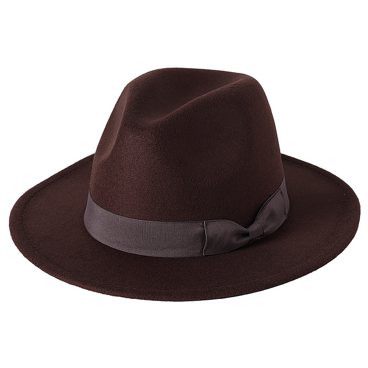 Cassidy Fedora - Dark Coffee