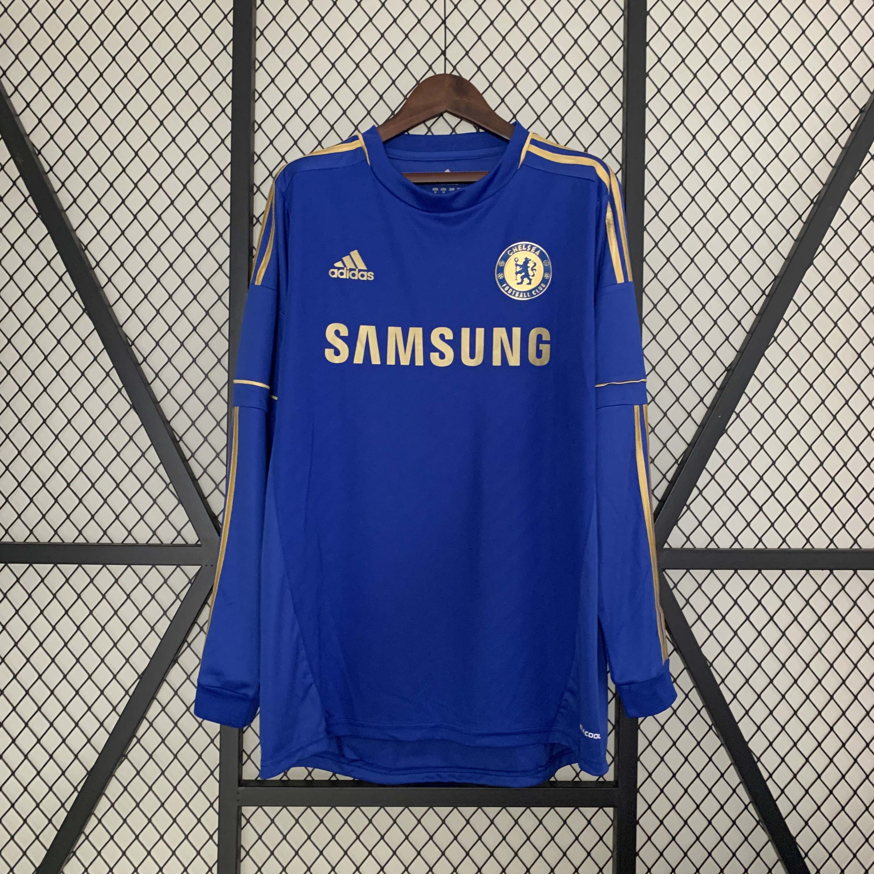 Retro long sleeve Chelsea 12-13 HomeFootball Shirt 1:1 Thai Quality