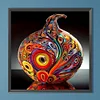 (40*40cm)Vase - Full Round Drill Diamond Painting