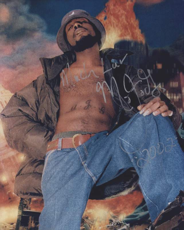 MJG M.J.G. authentic signed rap 8x10 Photo Poster painting W/Certificate Autographed (A0939)