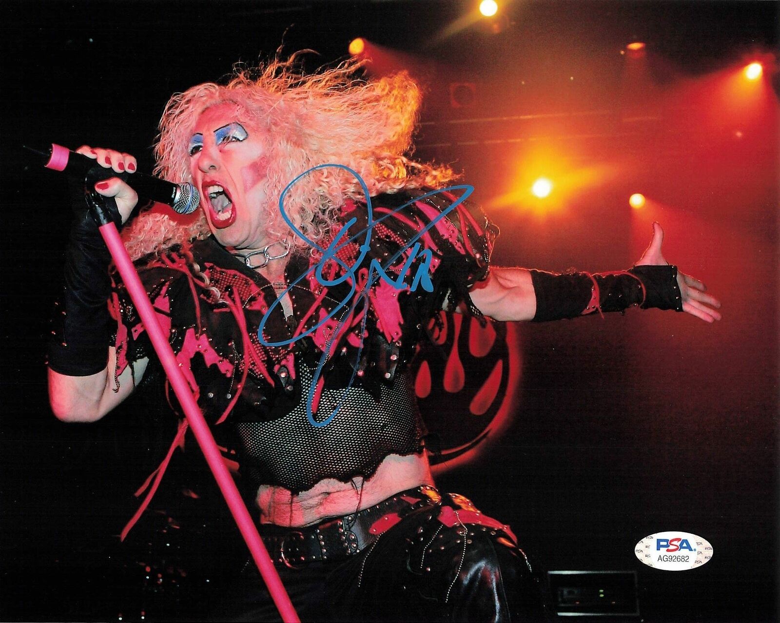 Daniel Dee Snider signed 8x10 Photo Poster painting PSA/DNA Autographed Twisted Sister