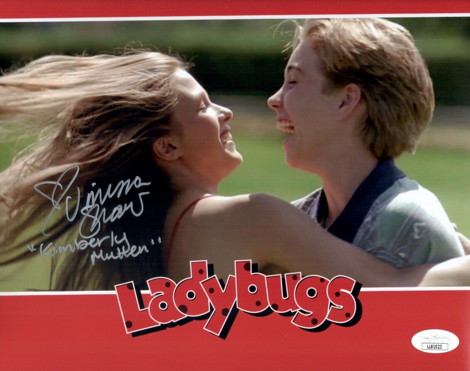 VINESSA SHAW Signed LADYBUGS Photo Poster painting 8x10 Autograph JSA COA Cert