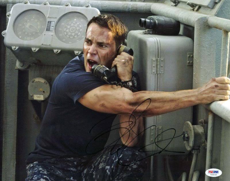 Taylor Kitsch Battleship Signed Authentic 11X14 Photo Poster painting PSA/DNA #V29240