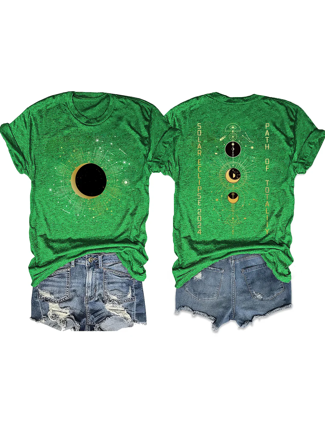 Path of Totality Total Solar Eclipse T-shirt