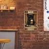 Chat - Panneaux en &eacute;tain m&eacute;tallique(30*40cm)