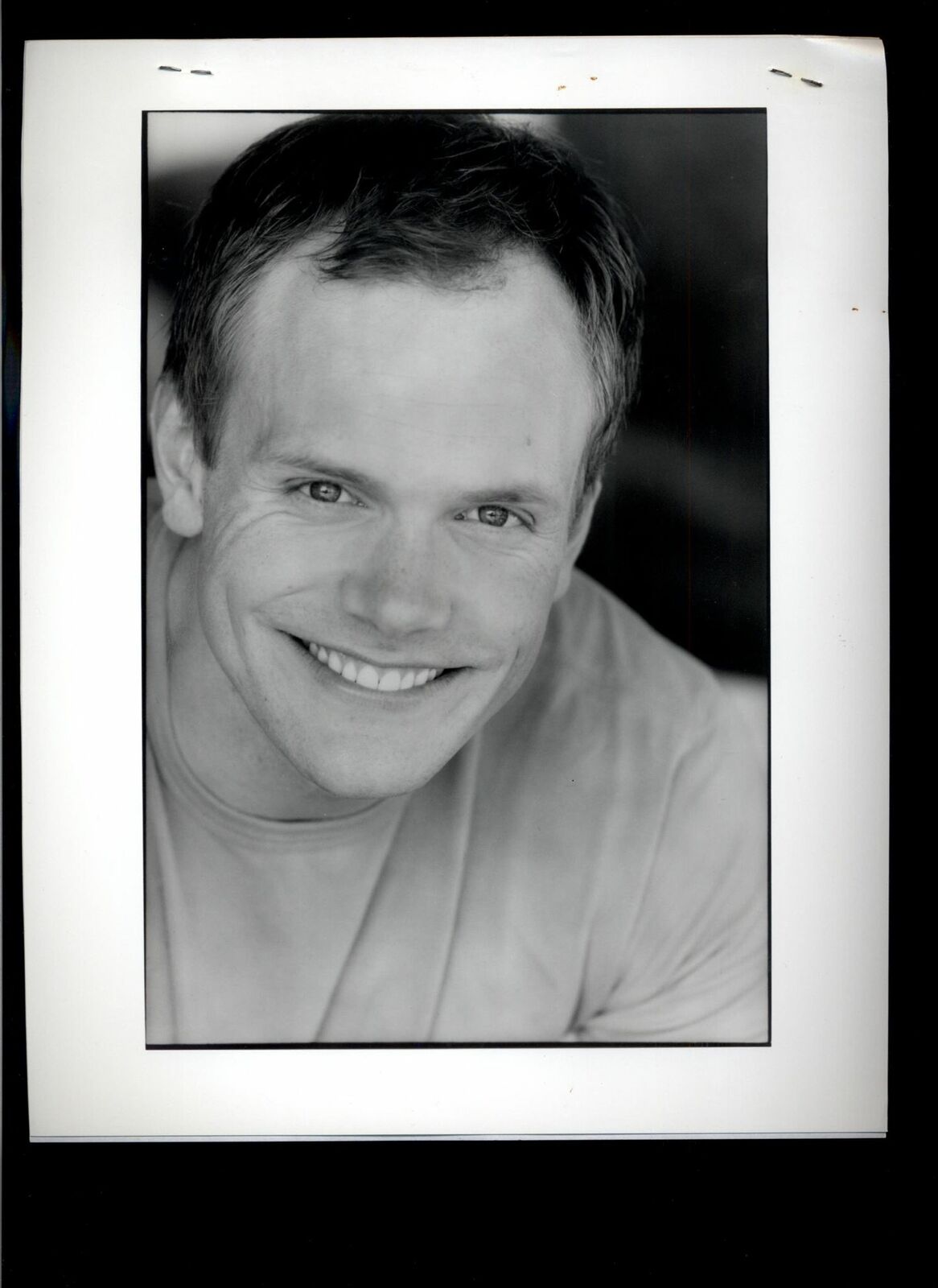 Joel McHale - 8x10 Headshot Photo Poster painting with Resume - Communicty RARE