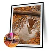 (40*50cm)Autumn Girl - Full Round Drill Diamond Painting