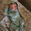 [New] 17'' Real Lifelike Sleeping Girl Reborn Soft Silicone Vinyl Baby Doll Enkira - RBBI-Myrebornbabydoll&reg; Myrebornbabydoll&reg;