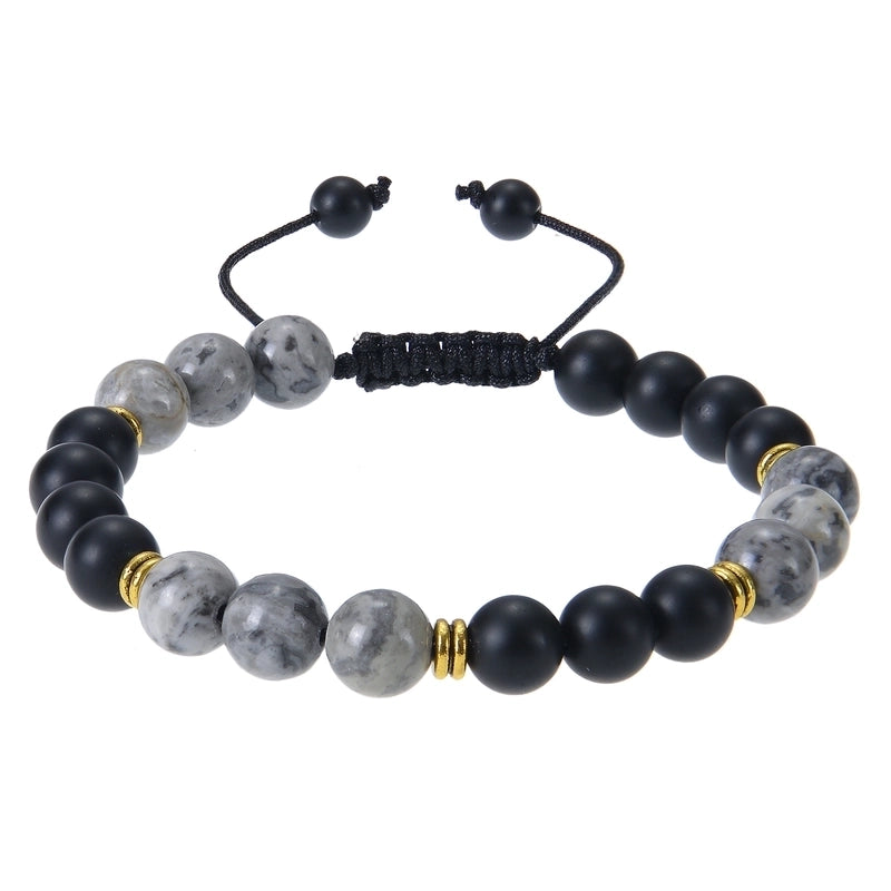 IG Style Geometric Natural Stone Bracelets In Bulk