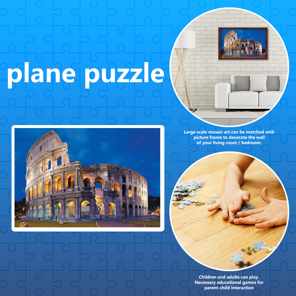 

Building - 1000 Pieces Jigsaw Puzzle, 501 Original