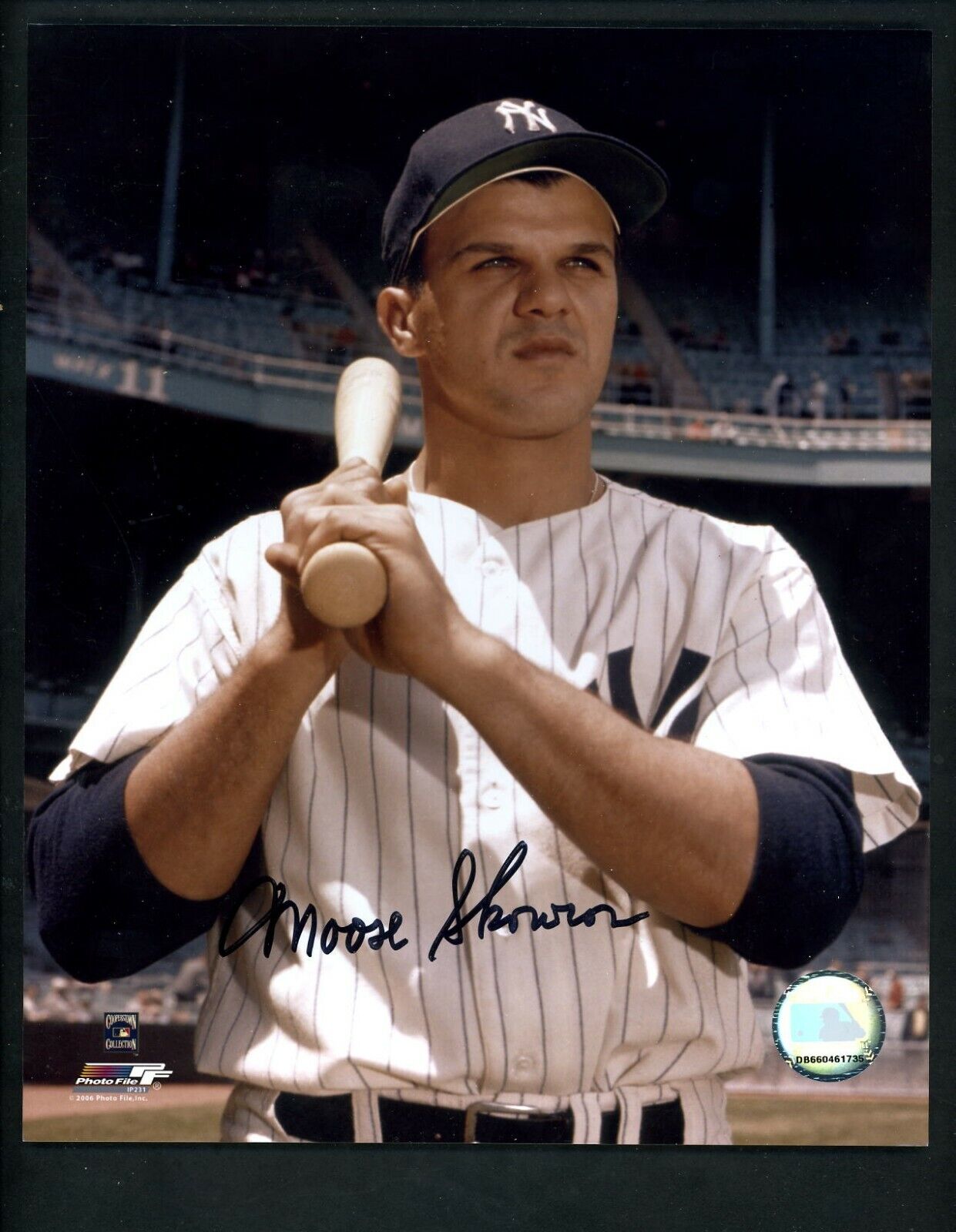 Moose Skowron Signed Autographed 8 X 10 Photo Poster painting w/ JSA Yankees SHIPPING IS