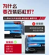 适用于21-23款吉利星瑞专用后杠灯后雾灯22款豪越改装LED流光尾灯