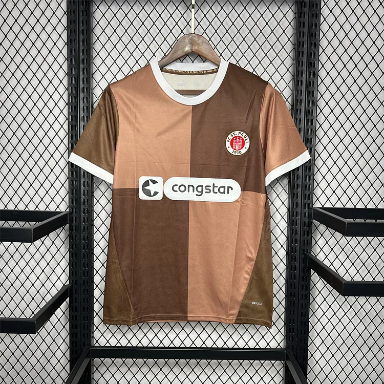 FC St. Pauli Home Trikot 2024-2025 - Grau