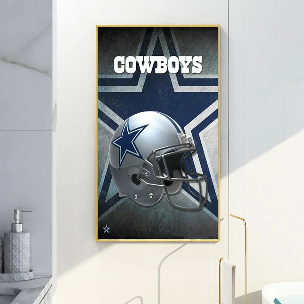 Diamond Painting - Full Round Drill - Dallas Cowboys(35*50cm)