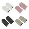 1 Pair Breathable Game Controller Sweat Proof Gaming Finger Thumb Sleeve
