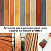 Outil de Peinture en Caoutchouc motif Grain de Bois