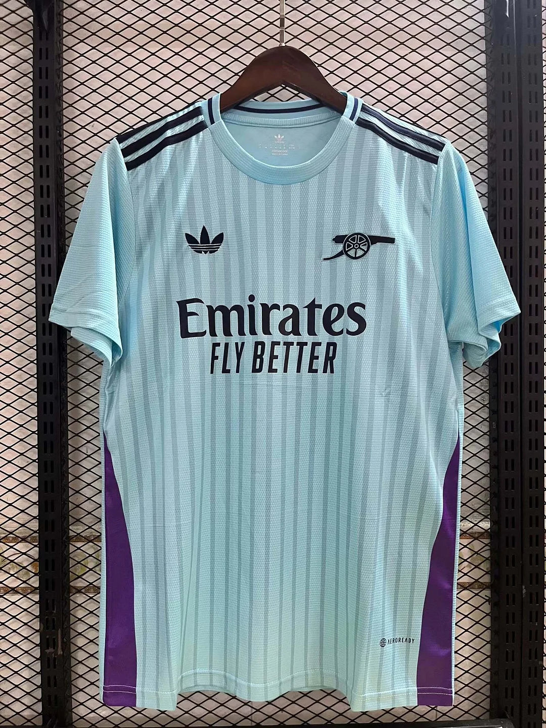 2024/2025 Arsenal Tearing Light Blue Football Shirt 1:1 Thai Quality mysite