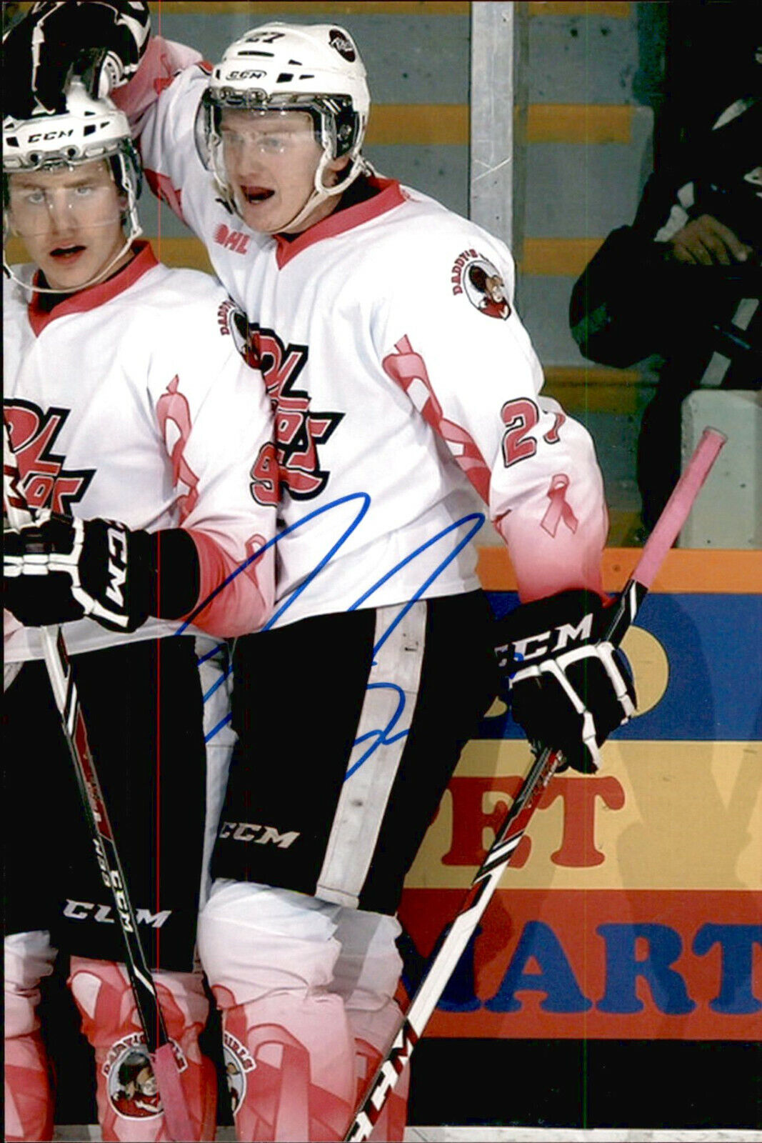 Matt Spencer SIGNED 4x6 Photo Poster painting PETERBOROUGH PETES / TAMPA BAY LIGHTNING