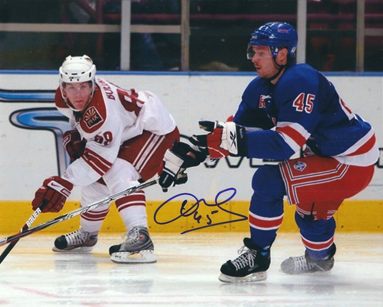 Autographed DMITRI KALININ New York Rangers 8x10 Photo Poster painting - w/COA