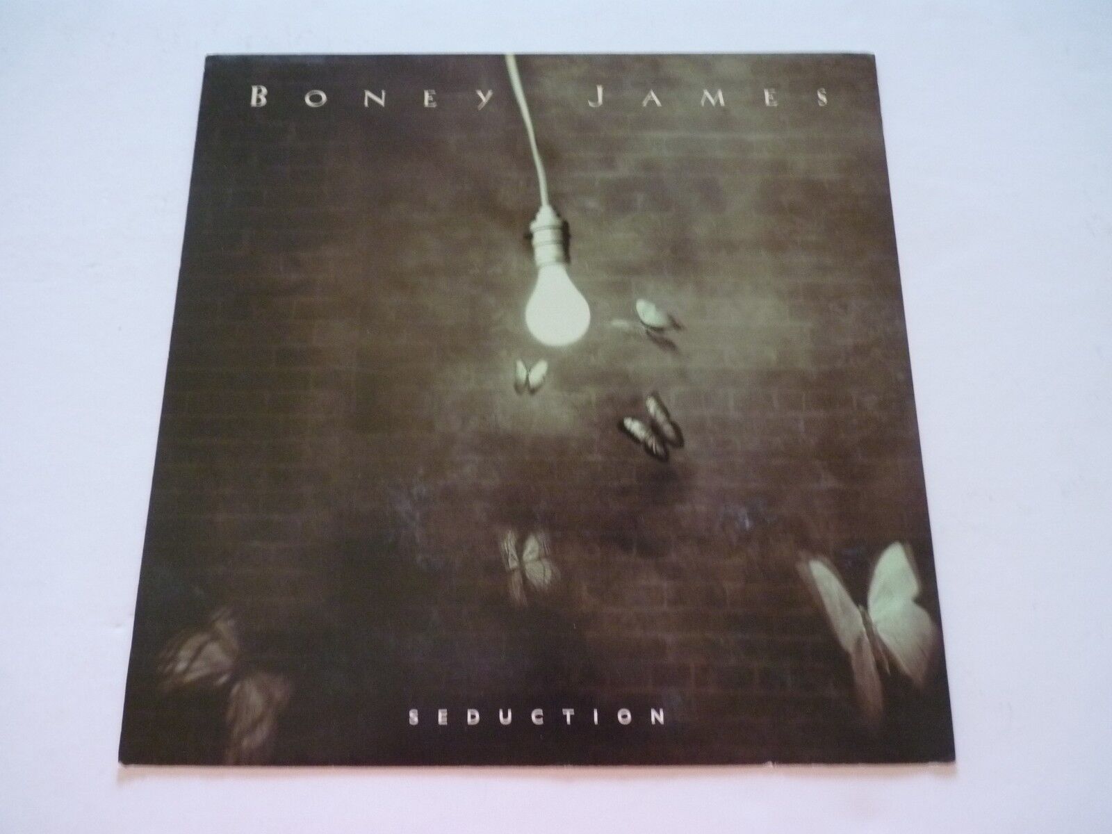 Boney James Seduction LP Record Photo Poster painting Flat 12x12 Poster