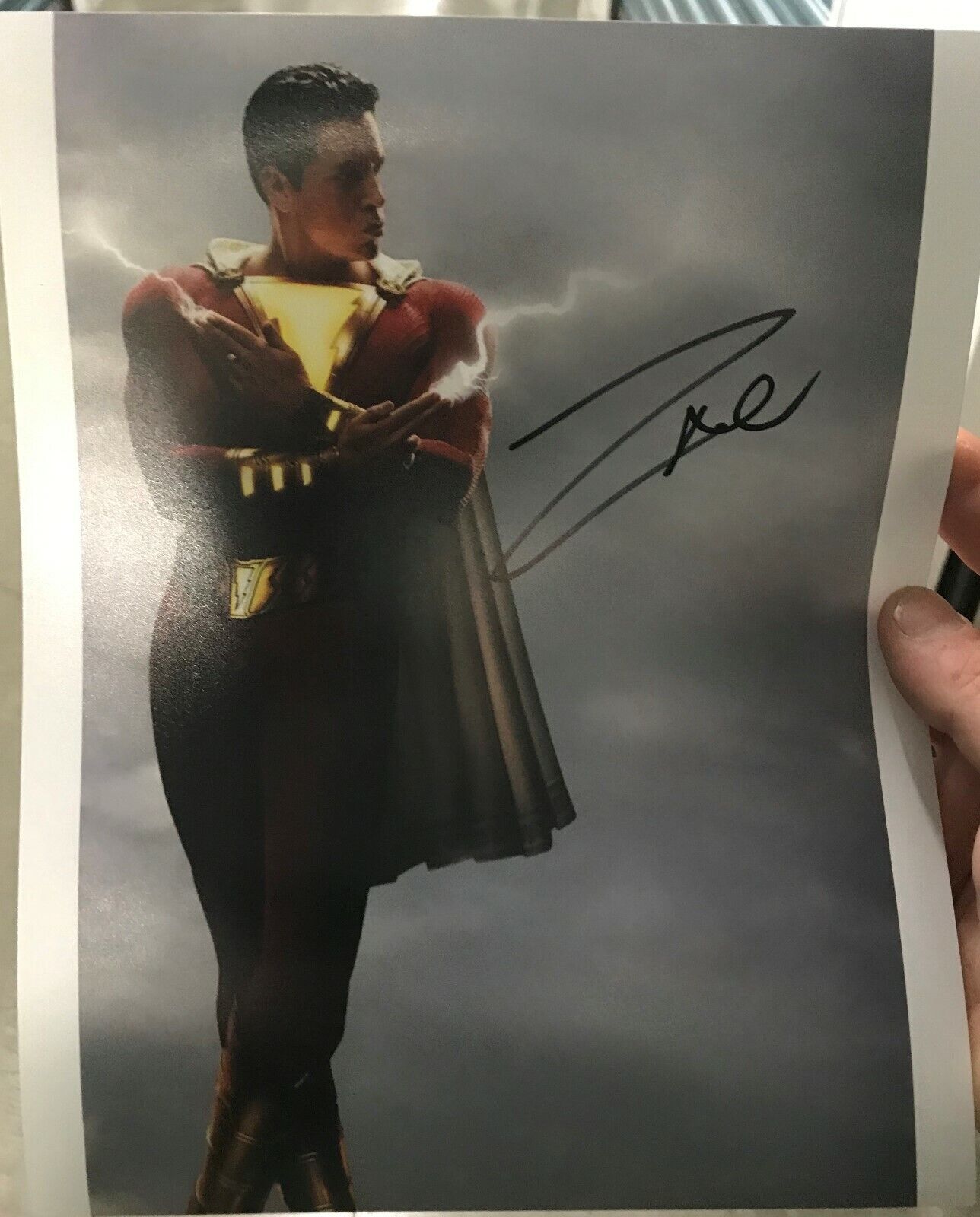 ZACHARY LEVI SHAZAM AUTOGRAPHED Photo Poster painting SIGNED 8X10 #2 DC SUPERHERO BILLY BATSON