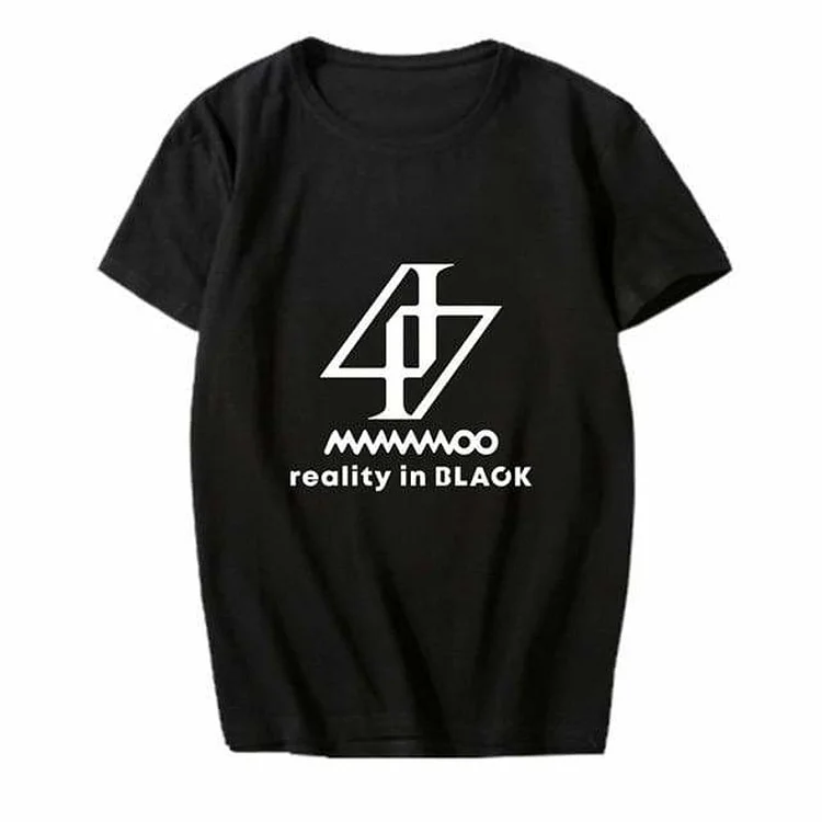 MAMAMOO Reality In Black Album T-shirt