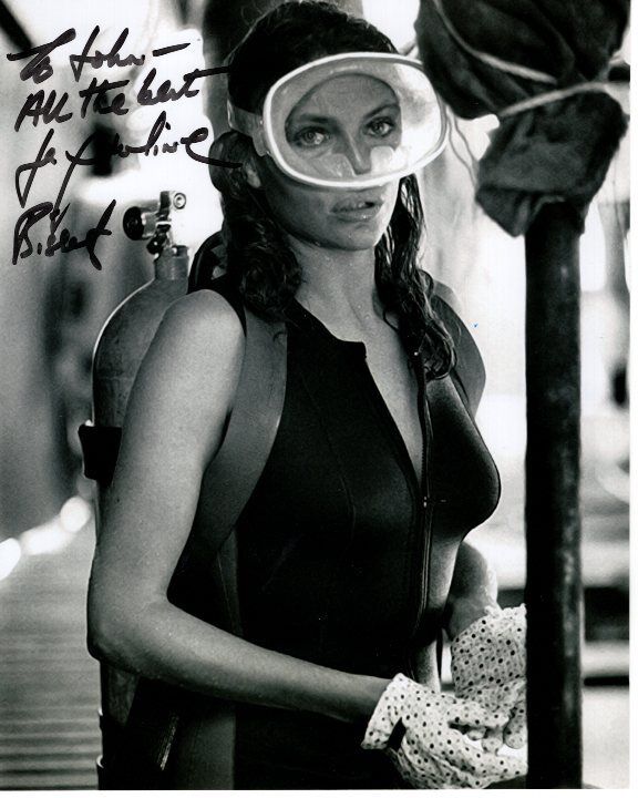 JACQUELINE BISSET Autographed Signed THE DEEP GAIL BERKE Photo Poster paintinggraph - To John