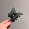 Pretty Butterfly Frosting Plain Color Hair Claw