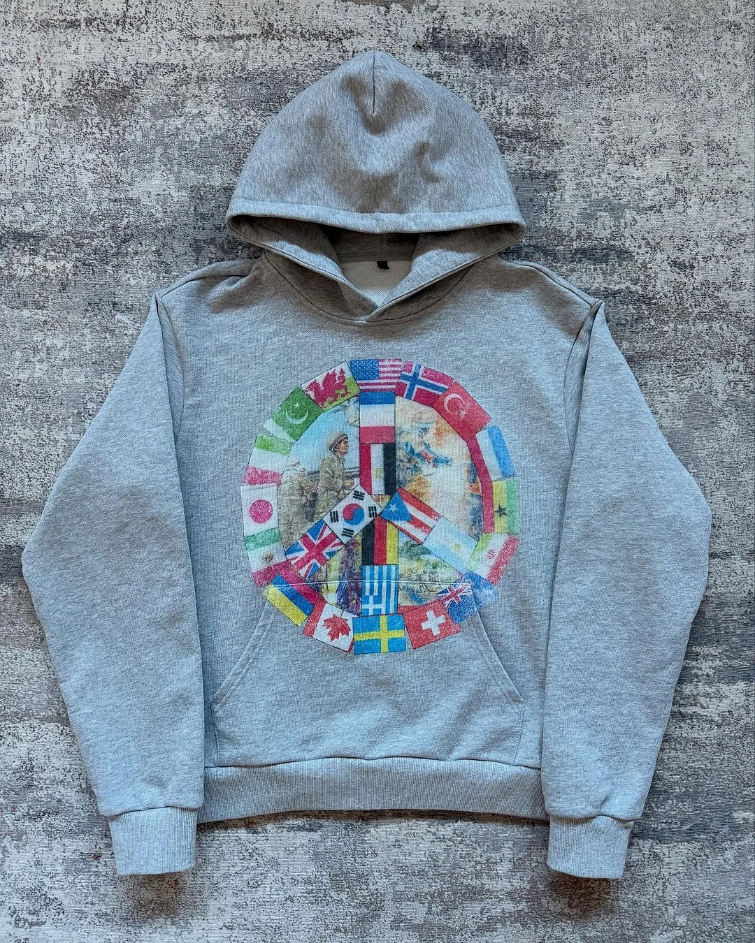 Aonga Harajuku War x Chaos Print Hoodies Women Streetwear Sweatshirts Men Oversized Hoodie Clothes Tracksuit Men Clothing Y2k Tops aonga