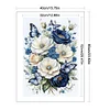Flowers And Butterfly-14CT Stamped Cross Stitch 40*60cm/15.75*23.62in tapestrymarket