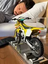 1:6 Suzuki RM-Z450 off-road motorcycle sound alarm clock