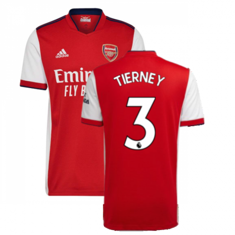 Maillot Arsenal Kieran Tierney 3 Domicile 2021/22