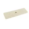 2Pcs Silicone Sink Splash Guard Quick Dry Water Catcher Mat for Sink (Grey)