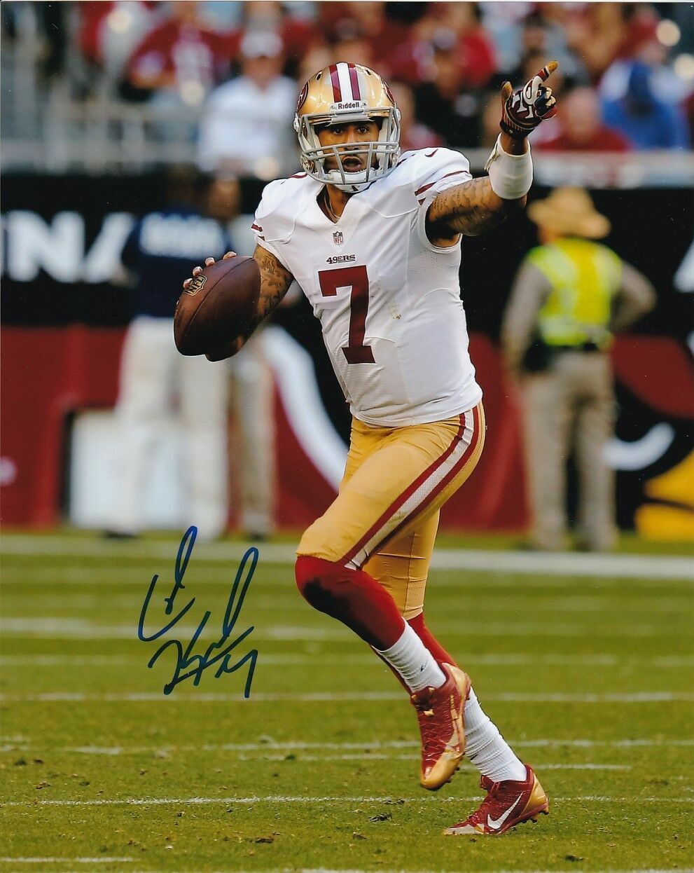 Colin Kaepernick Signed 8x10 Photo Poster painting Autograph (San Francisco NFL 49ers) REPRINT