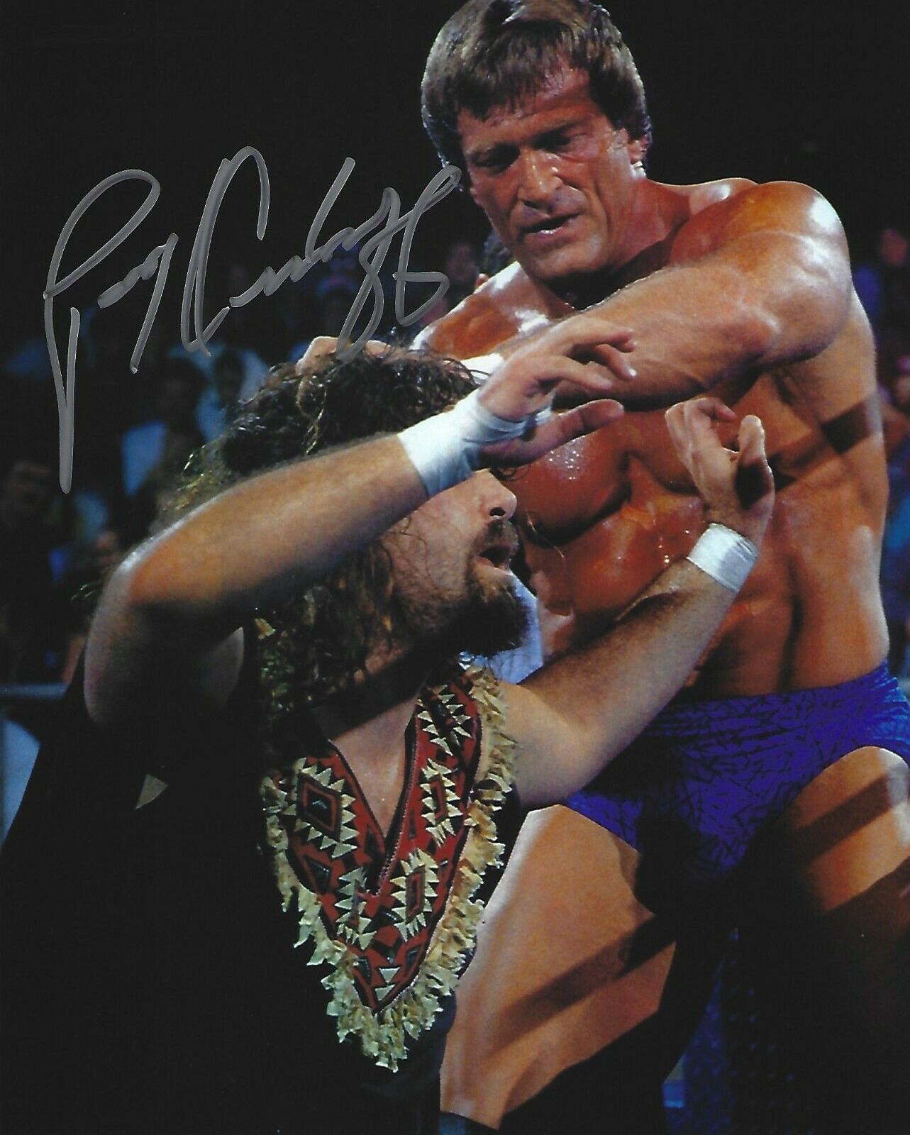 Paul Orndorff Signed 8x10 Photo Poster painting WWE WCW Pro Wrestling Legend Picture Autograph 3