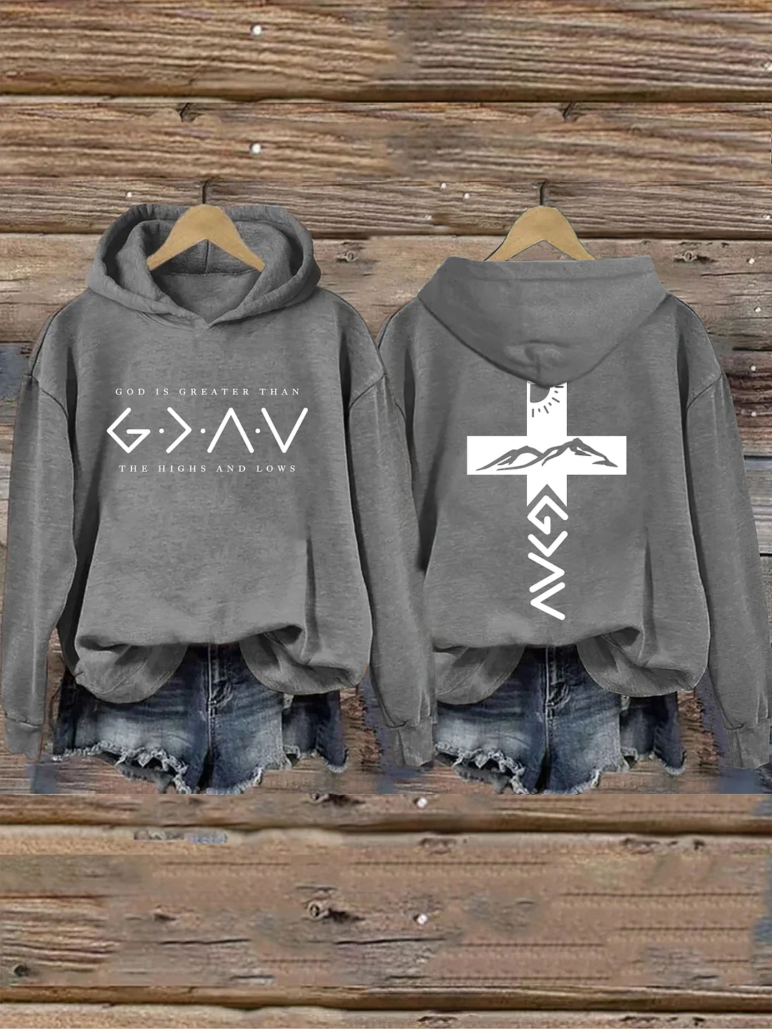 God Is Greater Than The Highs And Lows Hoodie