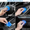Fesciory 4 Pack Keyboard Cleaner - Universal Car Vent Cleaning Kit, Detailing Cleaning Gel Putty for Car Dash, Printers, Calculators, Speakers
