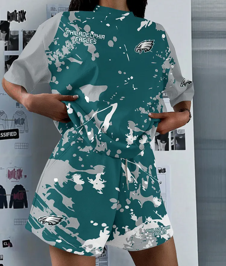 Philadelphia Eagles Limited Edition Top And Shorts Two-Piece Suits