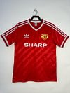 1986/1988 Retro Manchester United Home Football Shirt 1:1 Thai Quality