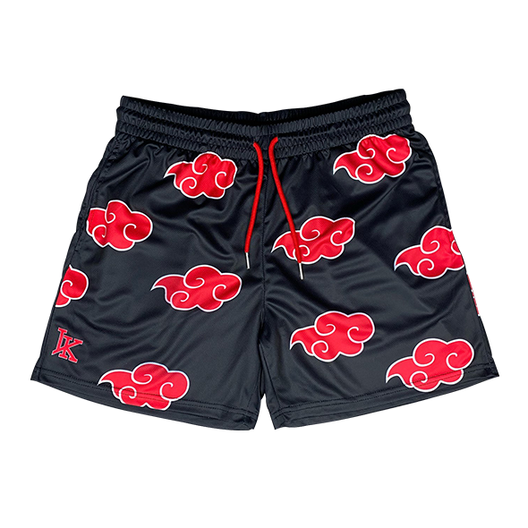 Men's casual anime print shorts f66d