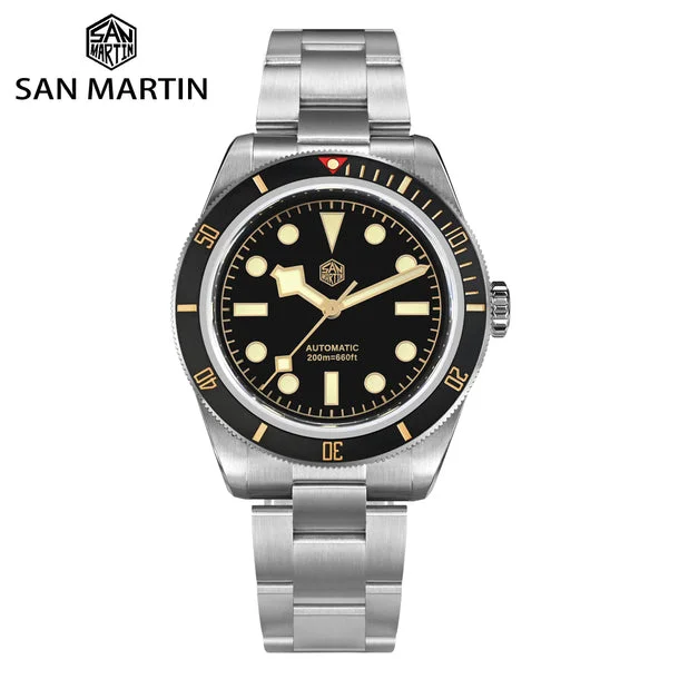 UK warehouse-Watchdives x San Martin 6200 BB58 Retro Watch SN004- Limited Edition V2 San Martin Watch san martin watchSan Martin Watch
