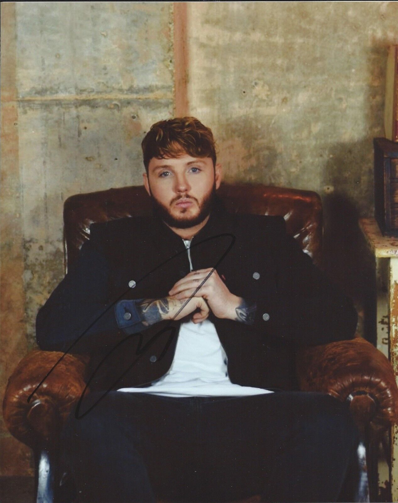 James Arthur autograph - signed Photo Poster painting