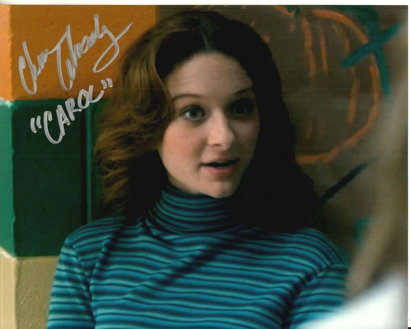 CHELSEA TALMADGE hand-signed STRANGER THINGS 8x10 color closeup w/ UACC RD COA