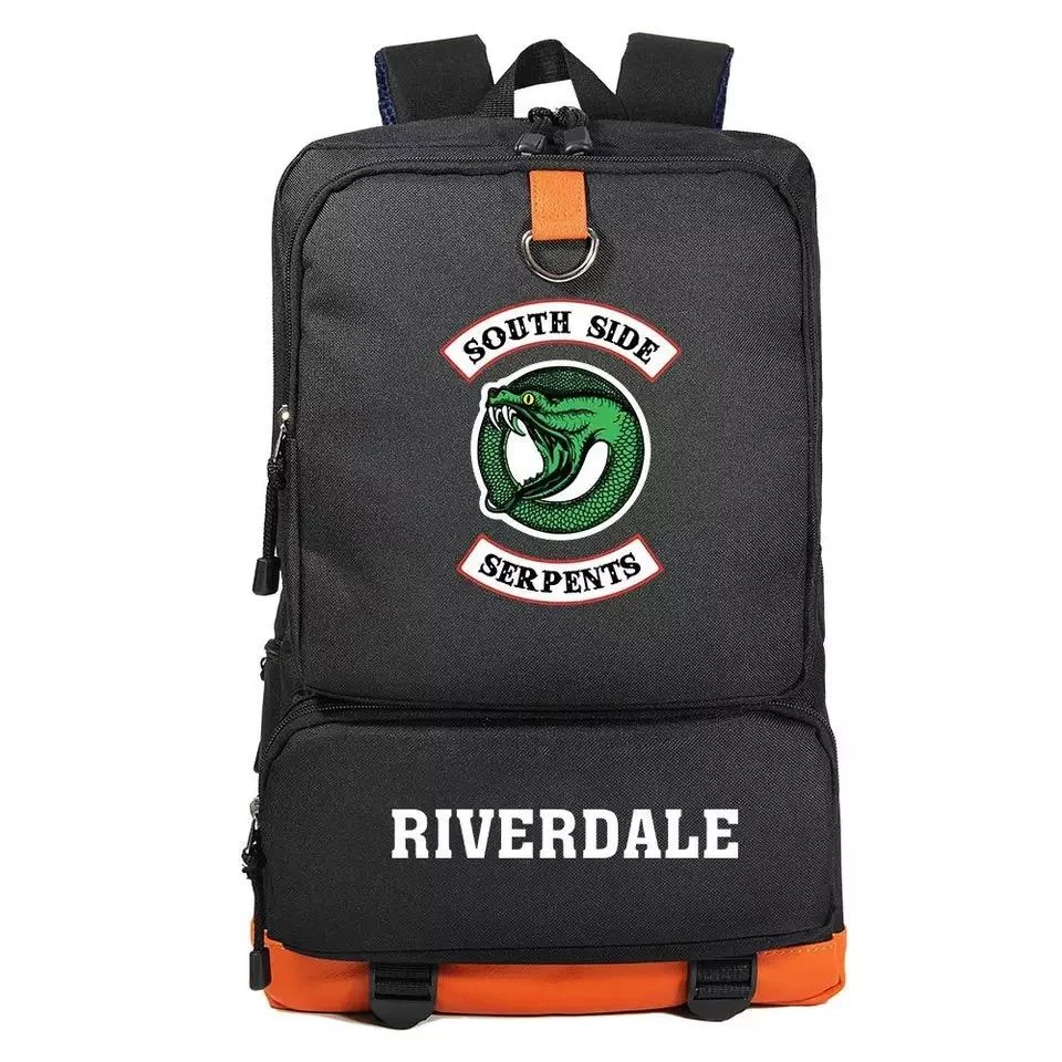 Buzzdaisy Riverdale South Side Serpents School Bags Water Proof Notebook Backpacks