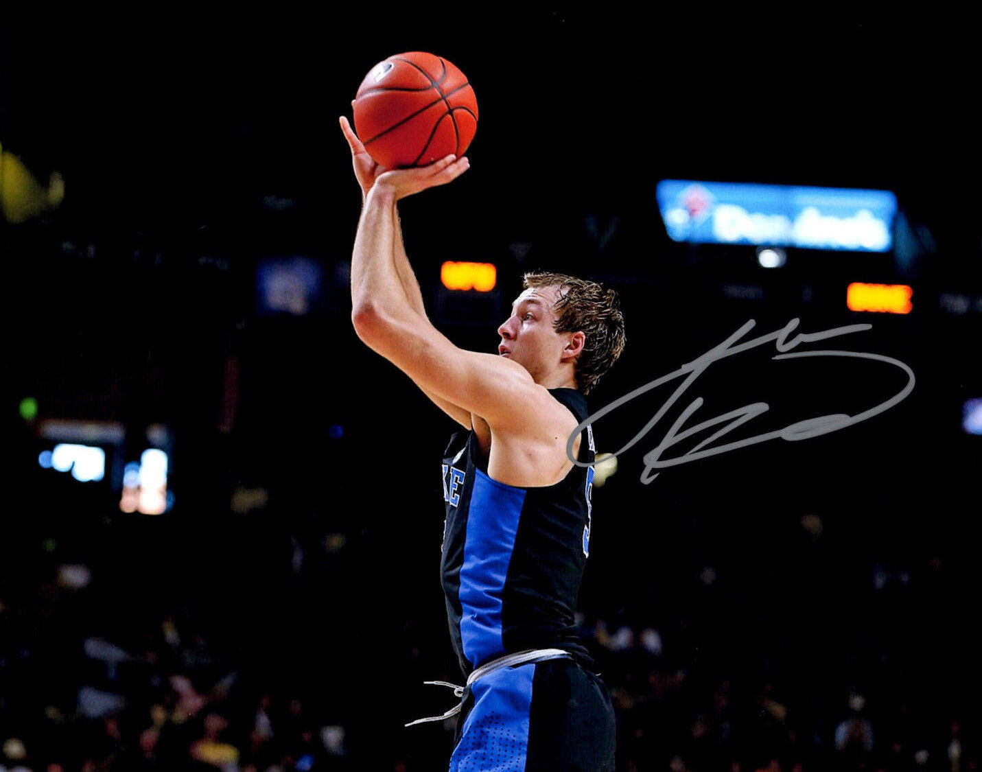 Luke Kennard Autograph Signed Photo Poster painting 8x10 Duke Blue Devils Detroit Pistons COA e