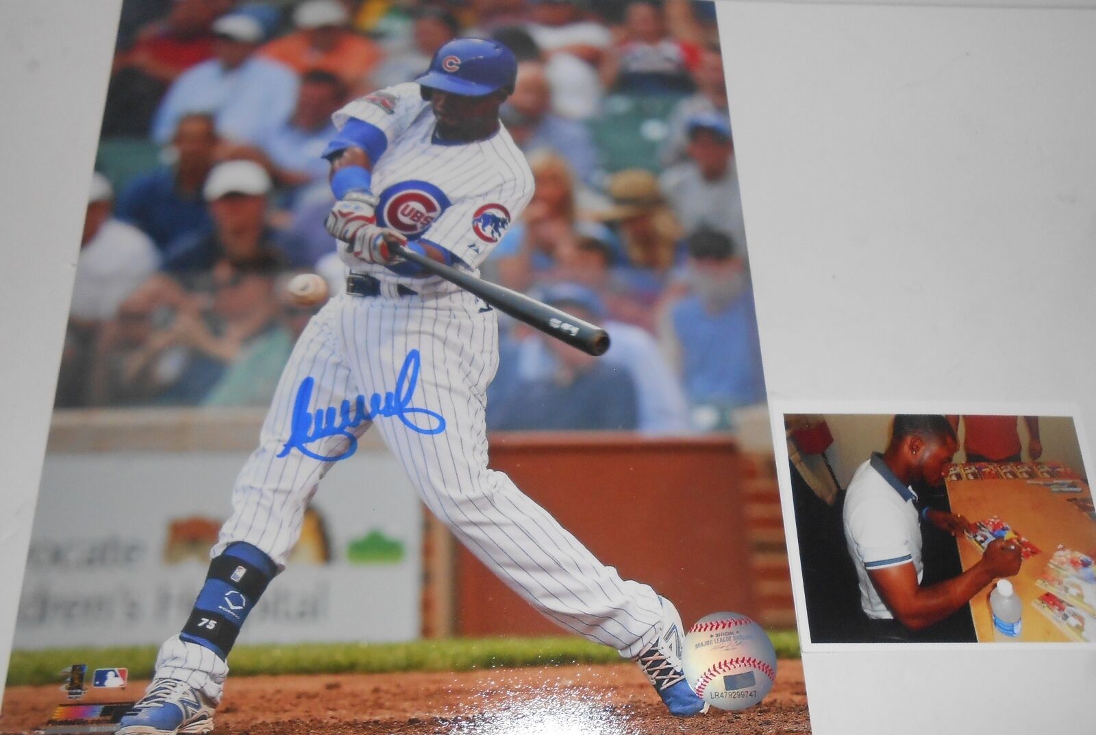 Arismendy Alcantara Chicago Cubs Autographed Signed 8x10 Home Jersey