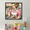 Kitchen Housewife - 11CT Stamped Cross Stitch - 50*50cm