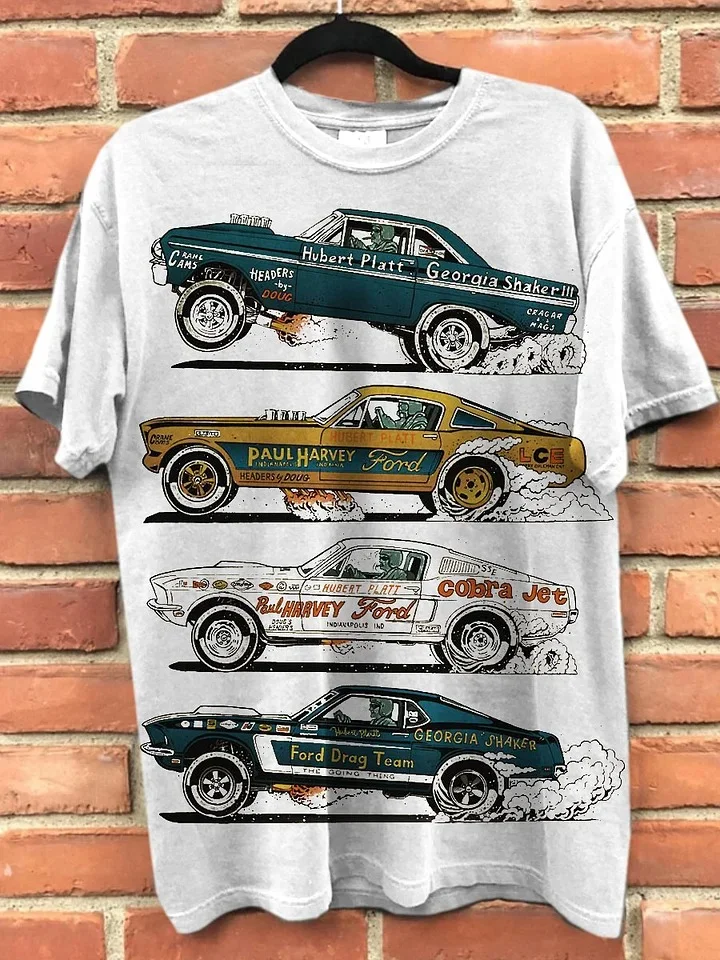 Teecade Teecade Funny 4 Modified Sports Cars T-shirt