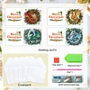 6Pcs Weihnachtsdrache - 5d DIY Handwerk Grußkarte
